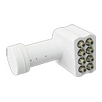КОНВЕРТОР С 8 ИЗХОДА AB LNB 01 OCTO 0.1 dB