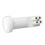 КОНВЕРТОР С 4 ИЗХОДА AB LNB 01 QUAD 0.1 dB