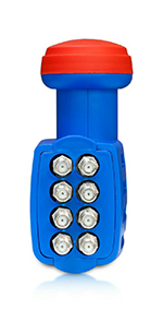 КОНВЕРТОР С 8 ИЗХОДА AB LNB 01 OCTO RED EDITION V.1