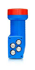 КОНВЕРТОР С 4 ИЗХОДА AB LNB 01 QUAD RED EDITION V.1