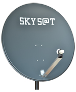 САТЕЛИТНА АНТЕНА SKY SAT 120 см. (АНТРАЦИТ)